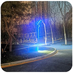 街心公園建設(shè)方興未艾，街心公園（口袋公園）面積不大，用什么樣的景觀燈才能實現(xiàn)畫龍點睛的效果呢